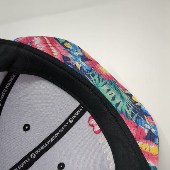 AHSP Aspen Highlands Ski Patrol Snapback Hat Multi OS Embroidered Floral Print - Picture 7 of 8